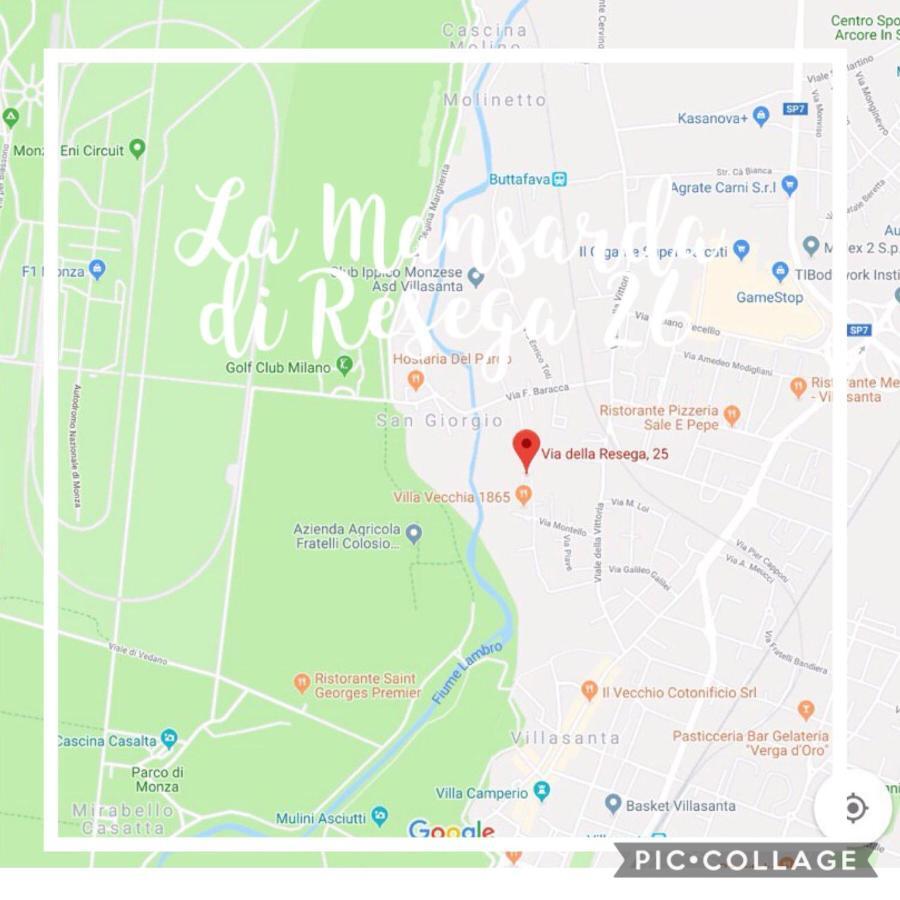 La Mansarda Di Resega 25 Διαμέρισμα Villasanta Εξωτερικό φωτογραφία